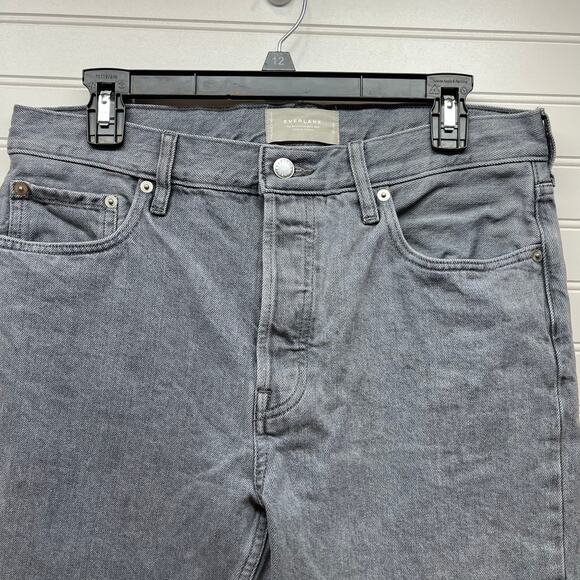 Everlane The Relaxed Straight Button Fly Jean High Rise Size 28 Long - Picture 3 of 12